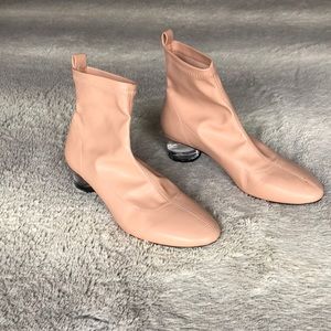 Dusty Pink | Zara | Booties